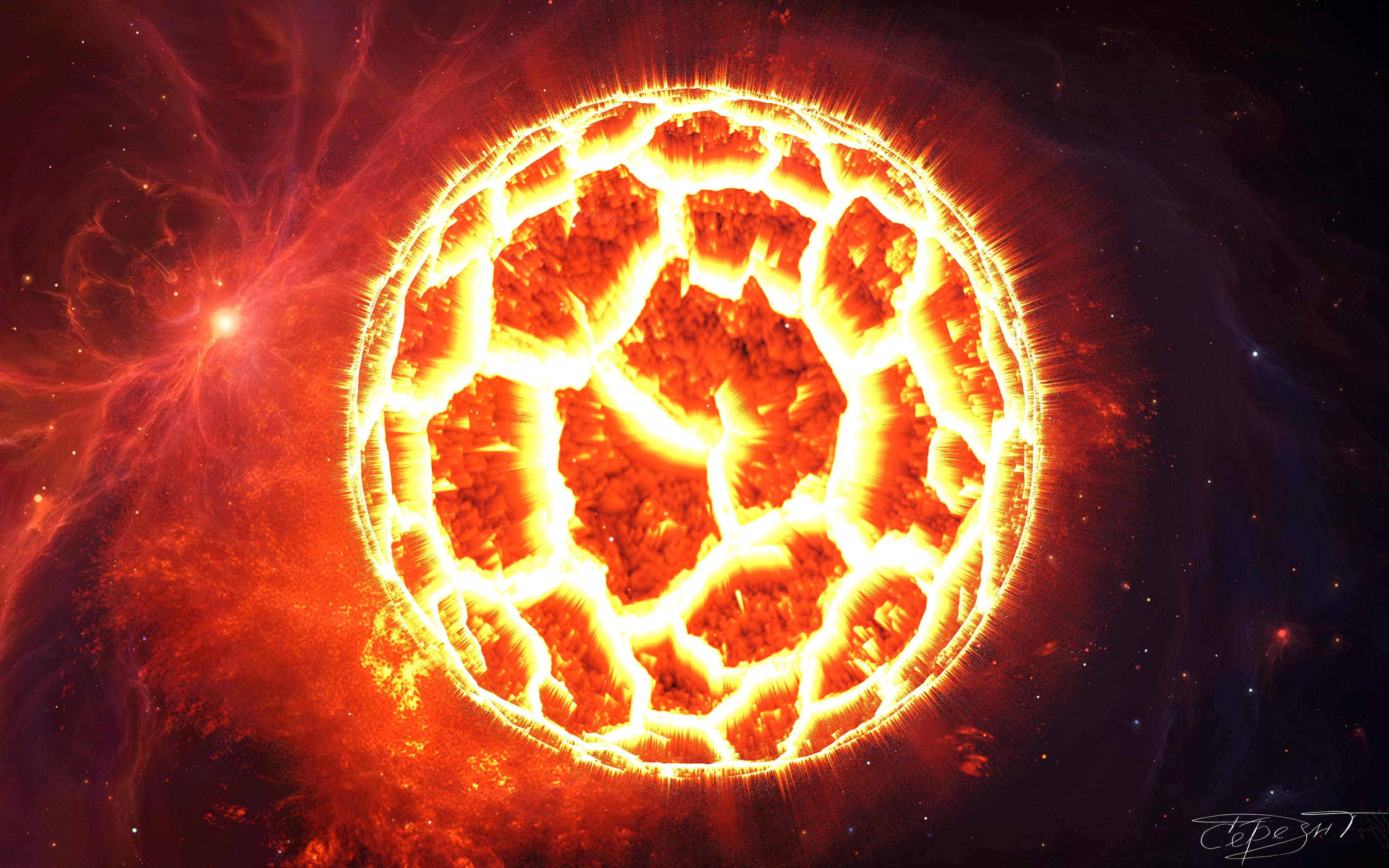 Sci Fi Explosion HD Wallpaper | Background Image