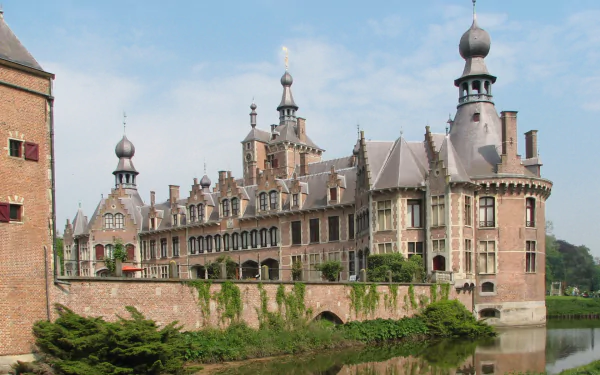 man made Ooidonk Castle HD Desktop Wallpaper | Background Image