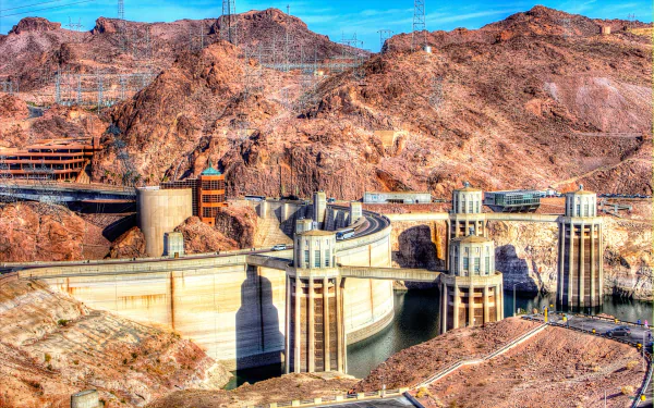 man made hoover dam HD Desktop Wallpaper | Background Image
