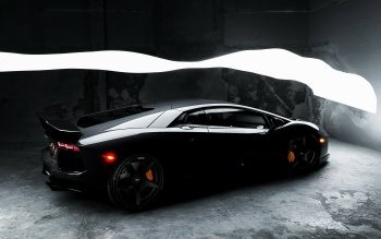 Black Lamborghini Car Wallpapers