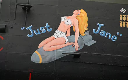 military Aircraft Nose Art HD Desktop Wallpaper | Background Image