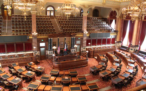  Senate Chamber Iowa State Capitol