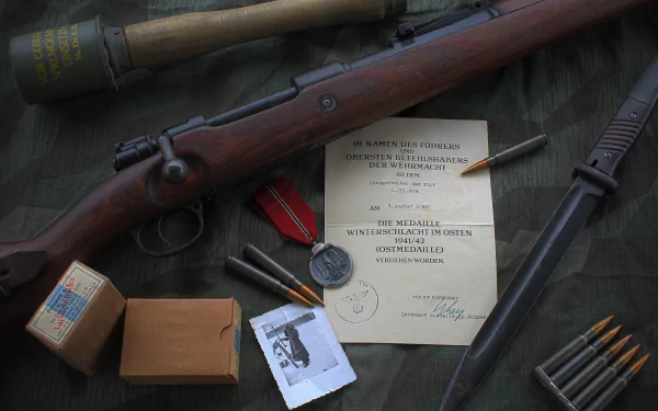 man made mauser rifle HD Desktop Wallpaper | Background Image