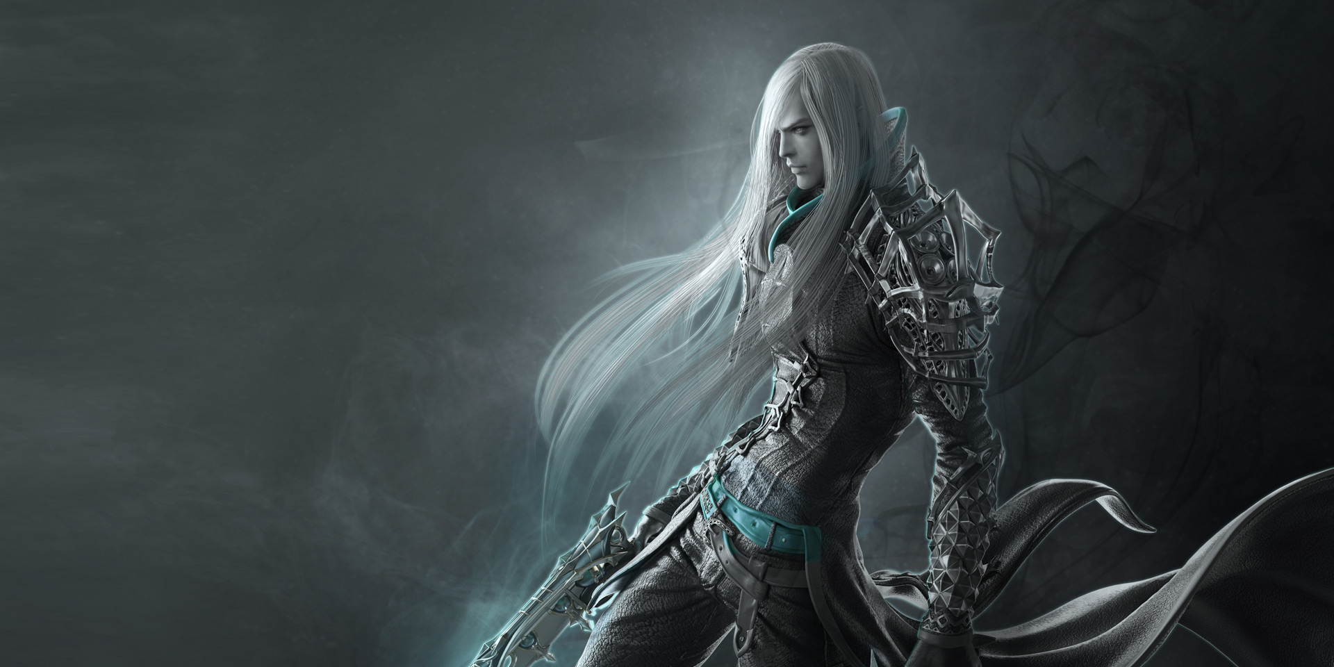 Download wallpaper weapons, guy, Lost Ark, section games in