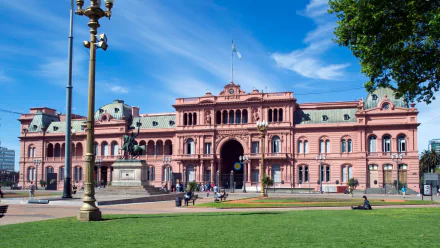 man made Casa Rosada HD Desktop Wallpaper | Background Image