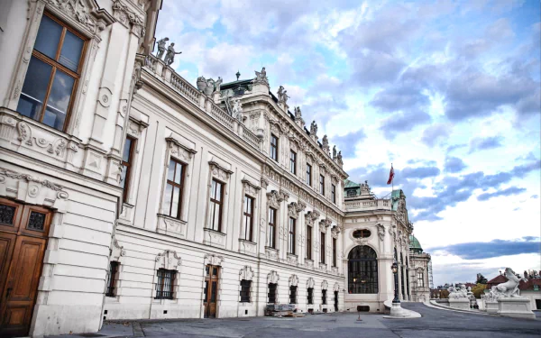 man made Belvedere Palace HD Desktop Wallpaper | Background Image