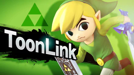 Toon Link video game Super Smash Bros. for Nintendo 3DS and Wii U HD Desktop Wallpaper | Background Image