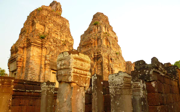 religious Pre Rup Temple HD Desktop Wallpaper | Background Image