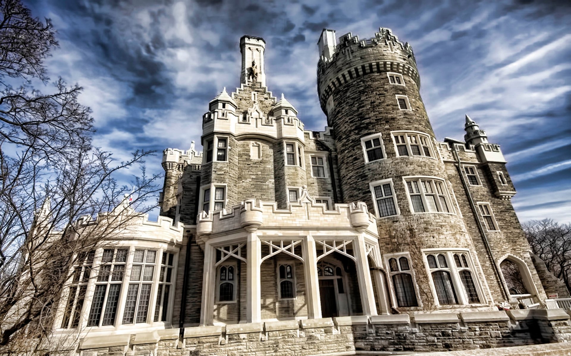 Download Man Made Casa Loma HD Wallpaper