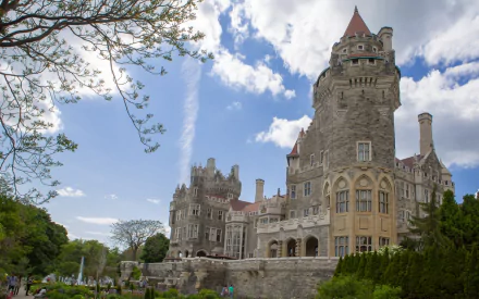 man made Casa Loma HD Desktop Wallpaper | Background Image