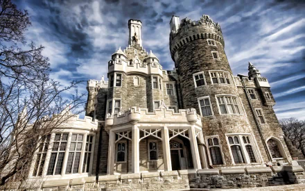 man made Casa Loma HD Desktop Wallpaper | Background Image