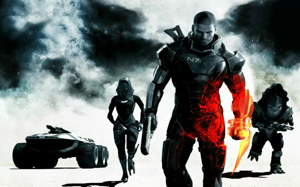Grunt (Mass Effect) Tali'Zorah Commander Shepard video game Mass Effect 3 HD Desktop Wallpaper | Background Image