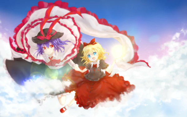 Iku Nagae Medicine Melancholy Anime Touhou HD Desktop Wallpaper | Background Image