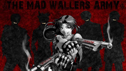 Anime Black Lagoon Revy (Black Lagoon) HD Desktop Wallpaper | Background Image