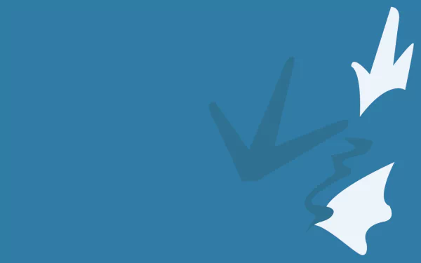 minimalist Gyarados (Pokémon) video game Pokemon Minimalist Gaming HD Desktop Wallpaper | Background Image