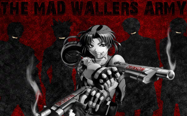 Anime Black Lagoon Revy (Black Lagoon) HD Desktop Wallpaper | Background Image