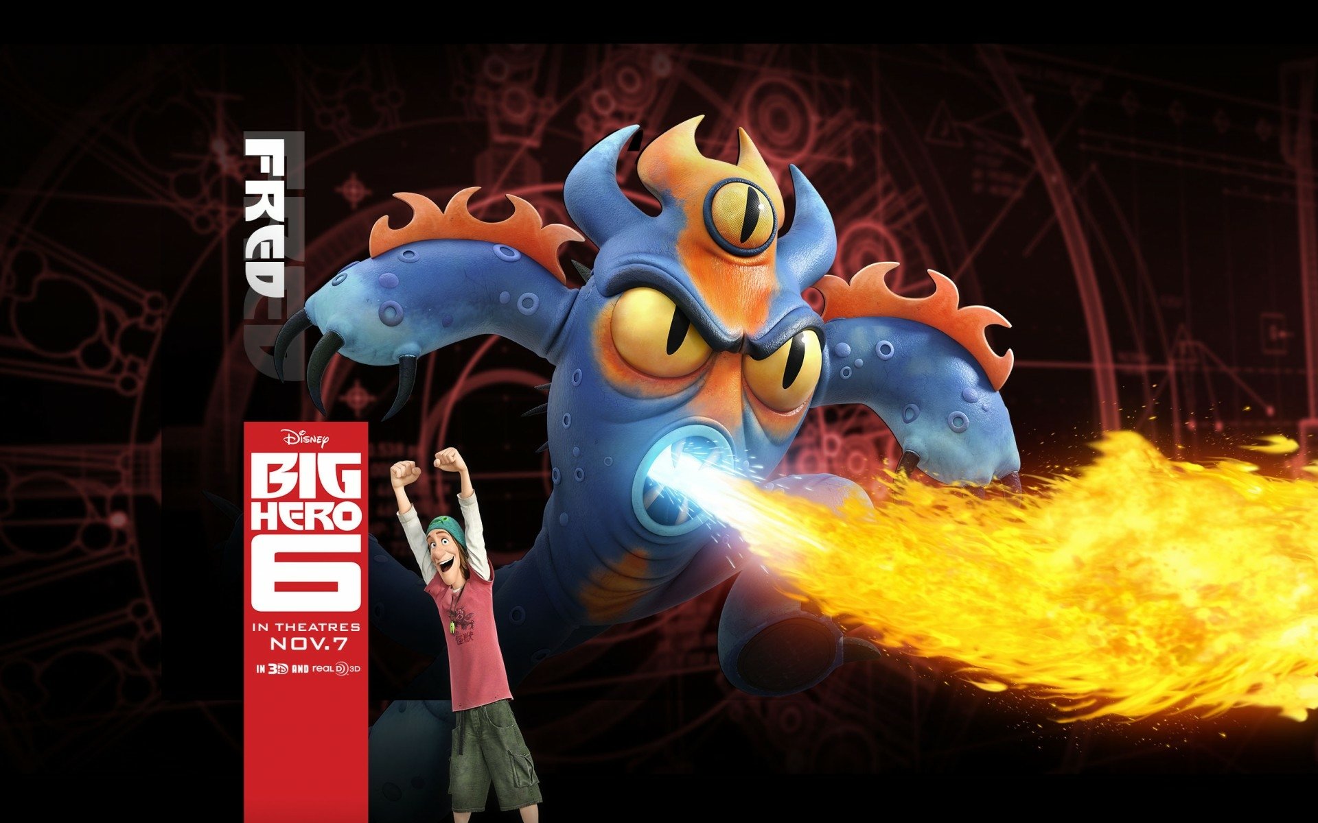 Download Movie Big Hero 6 HD Wallpaper