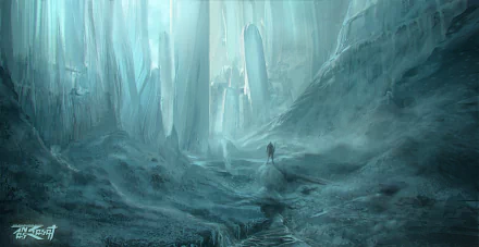 warrior fantasy landscape fantasy warrior fantasy landscape HD Desktop Wallpaper | Background Image