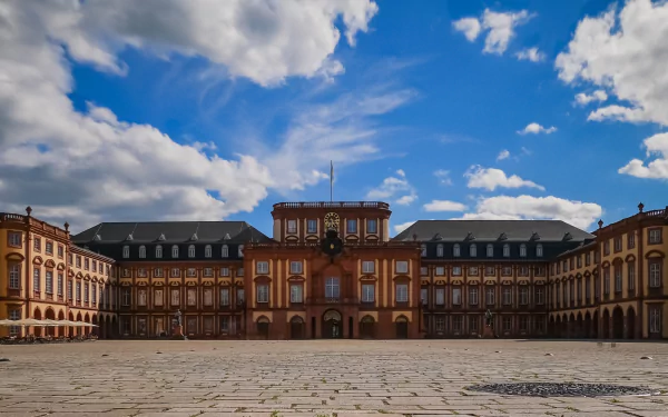 man made Mannheim Palace HD Desktop Wallpaper | Background Image