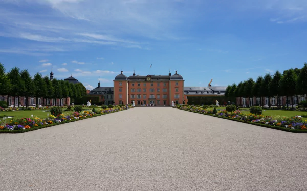 man made Schwetzingen Palace HD Desktop Wallpaper | Background Image