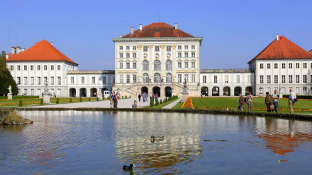 man made Nymphenburg Palace HD Desktop Wallpaper | Background Image