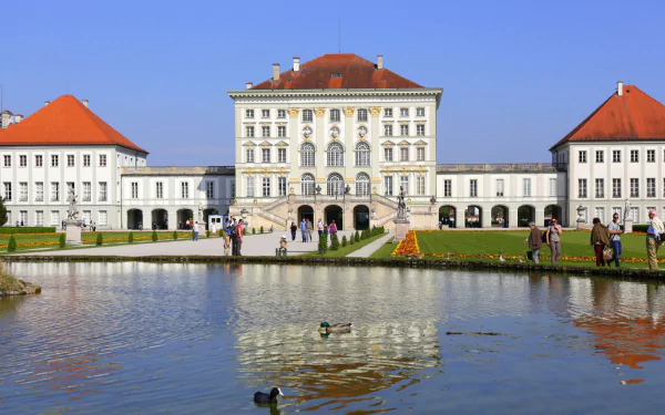 man made Nymphenburg Palace HD Desktop Wallpaper | Background Image