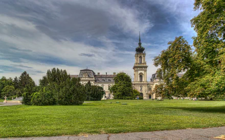 man made Festetics Palace HD Desktop Wallpaper | Background Image