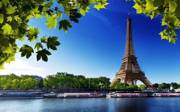 Hecho por el hombre Torre Eiffel Monumentos Cielo París Francia Fondo de pantalla HD | Fondo de Escritorio
