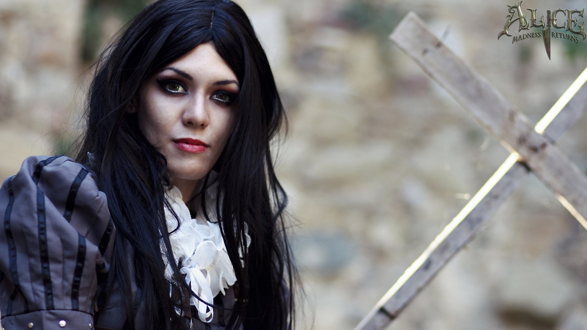 Download Alice: Madness Returns Alice Liddell Woman Cosplay 4k Ultra HD Wallpaper by Fabio Zenoardo