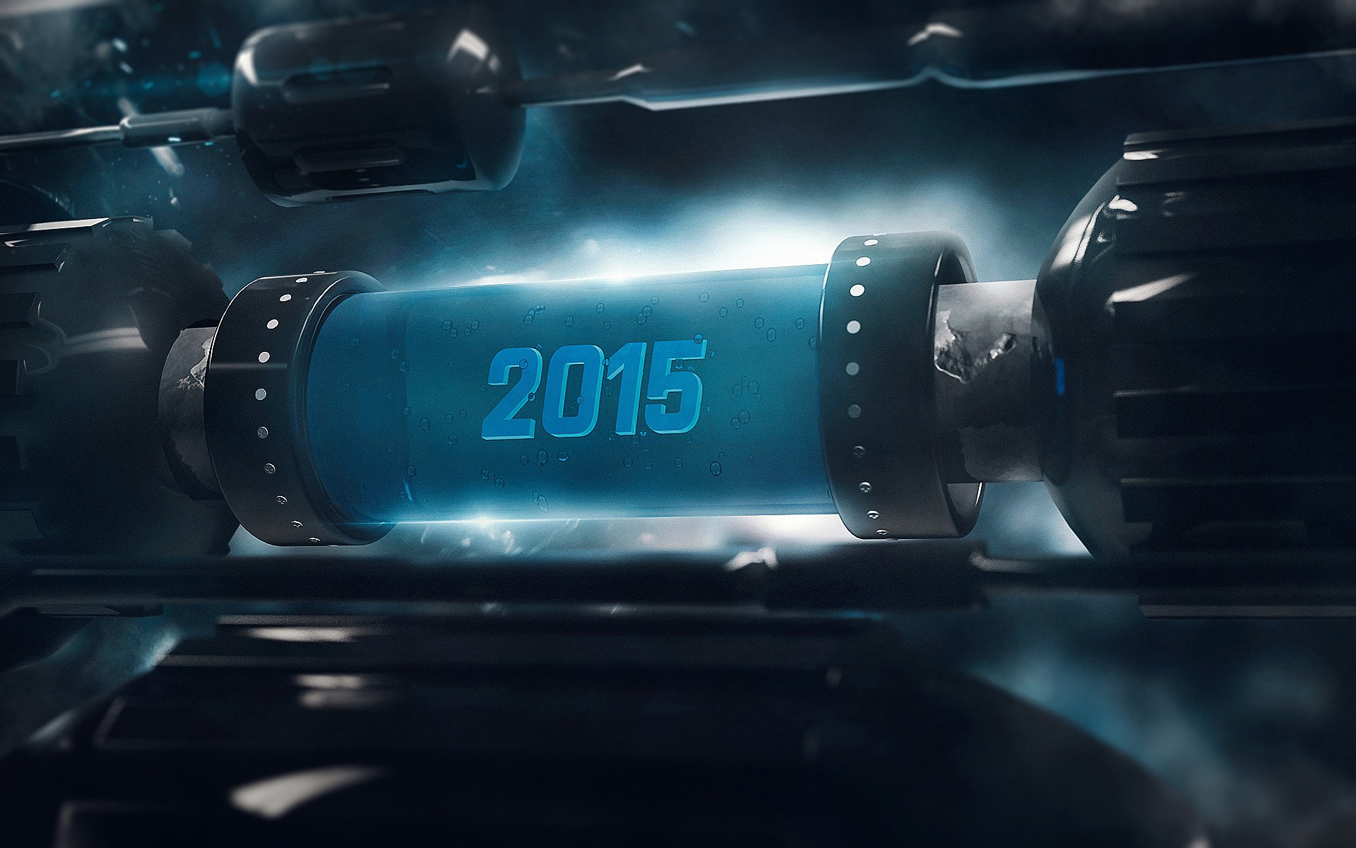 Download Holiday New Year 2015 HD Wallpaper