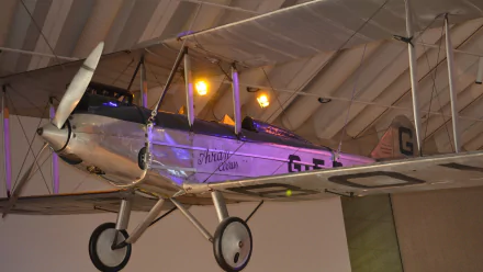 Bert Hinkler's Avro Avian G-EBOV displayed at the Queensland Museum, Brisbane Australia