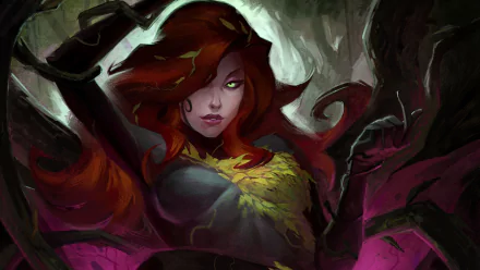 Infinite Crisis Comic Poison Ivy HD Desktop Wallpaper | Background Image