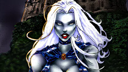Comic Lady Death HD Desktop Wallpaper | Background Image