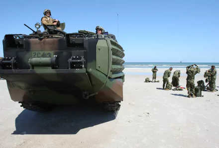  MAYPORT BEACH, Fla. (April 25, 2009) by Keith A. Stevenson