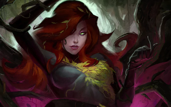 Infinite Crisis Comic Poison Ivy HD Desktop Wallpaper | Background Image