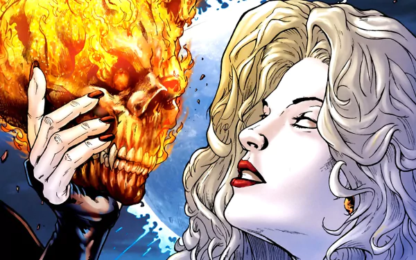 Comic Lady Death HD Desktop Wallpaper | Background Image