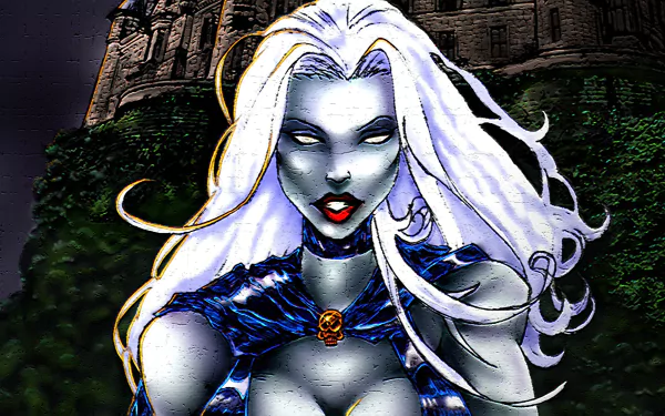 Comic Lady Death HD Desktop Wallpaper | Background Image