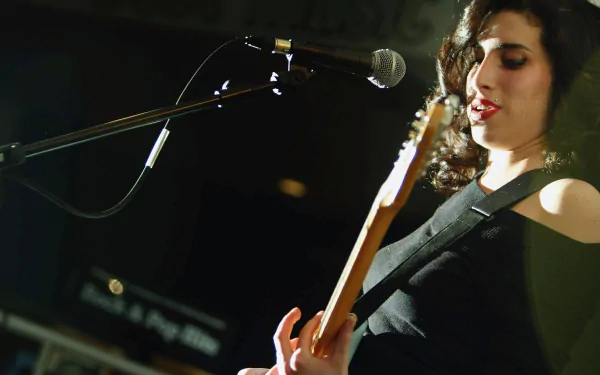 English singer music Amy Winehouse HD Desktop Wallpaper | Background Image