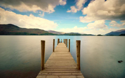 man made pier HD Desktop Wallpaper | Background Image