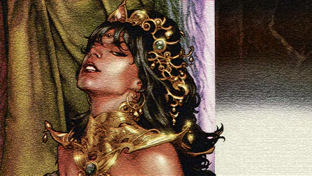 Comic Dejah Thoris HD Desktop Wallpaper | Background Image