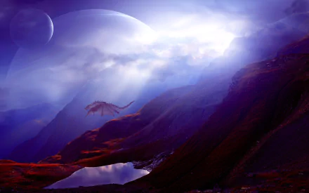 fantasy dragon HD Desktop Wallpaper | Background Image