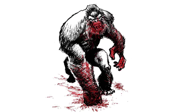 Comic Gorilla Grodd HD Desktop Wallpaper | Background Image