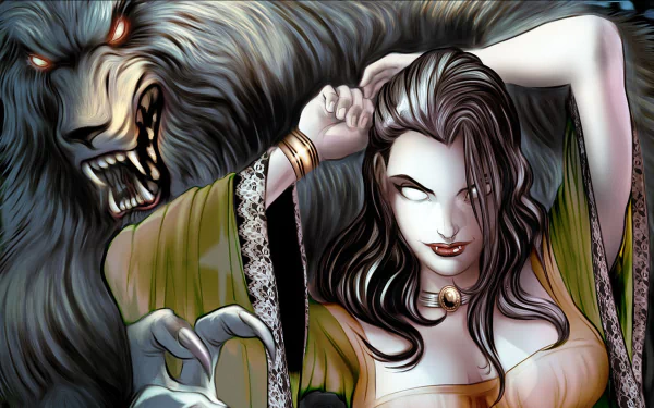 Comic Grimm Fairy Tales HD Desktop Wallpaper | Background Image