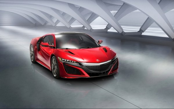 Vehicles Acura NSX Acura Sport Car Red Car Car HD Wallpaper | Background Image