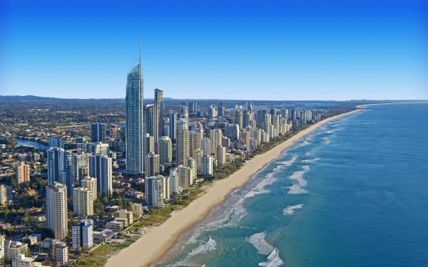 Man Made Gold Coast Cities Australia Queensland HD Wallpaper | Background Image