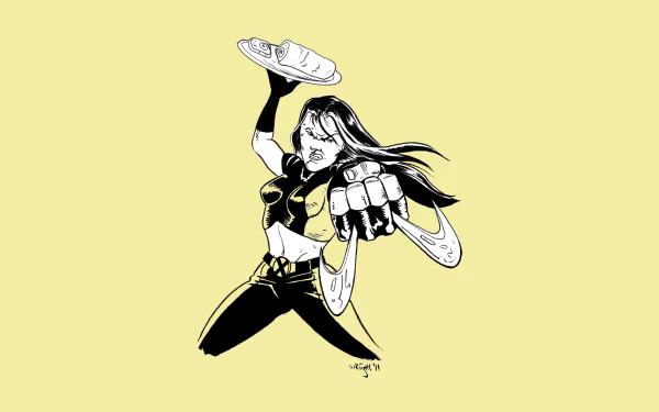 Comic X-23 HD Desktop Wallpaper | Background Image