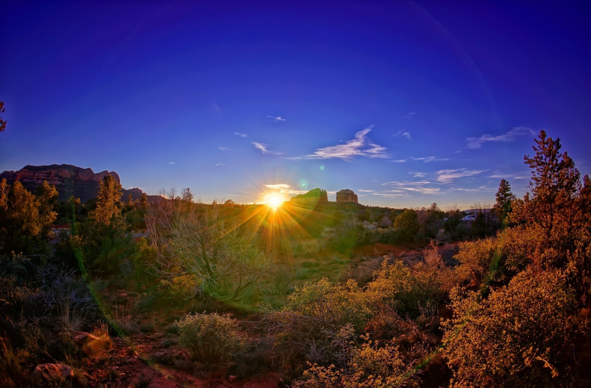 Download Nature Sunrise HD Wallpaper
