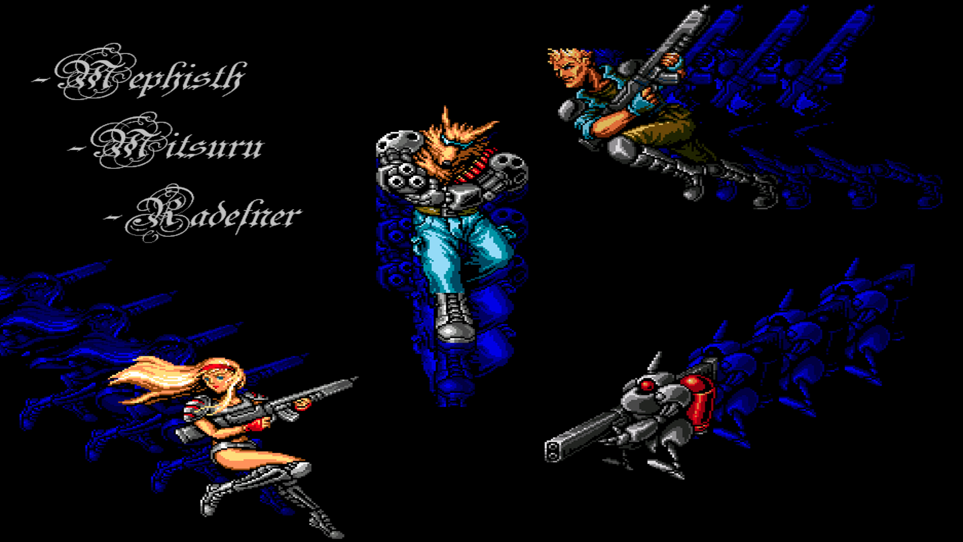 Video Game Contra: Hard Corps HD Wallpaper | Background Image