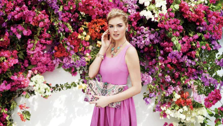 blossom bag dress Celebrity Kate Upton HD Desktop Wallpaper | Background Image