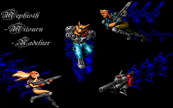 video game Contra: Hard Corps HD Desktop Wallpaper | Background Image